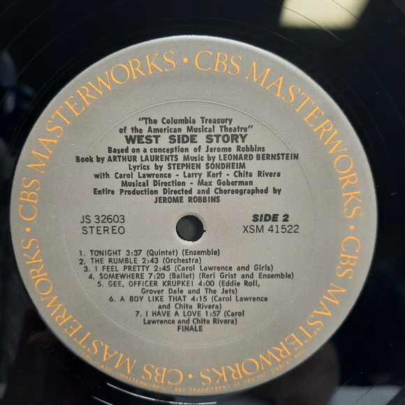 "West Side Story" Record Album LP Vinyl 1973 - Picture 10 of 11